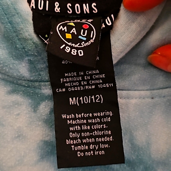 Maui and sons hoodie, good condition - Picture 2 of 3